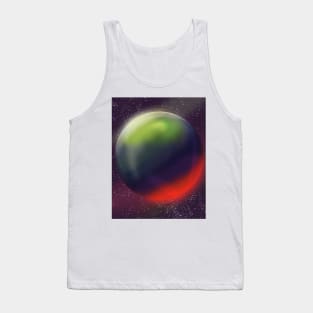 Sci-Fi planet Tank Top